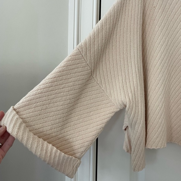 Free People I Can’t Wait Cropped Sweater XS - Picture 6 of 11